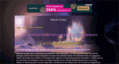 Desktop Screenshot of meisterorakel.de
